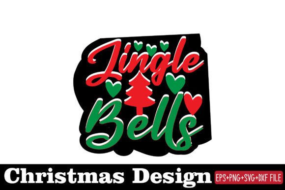 Christmas Sticker, Gingle Bells: Graphics & Crafts