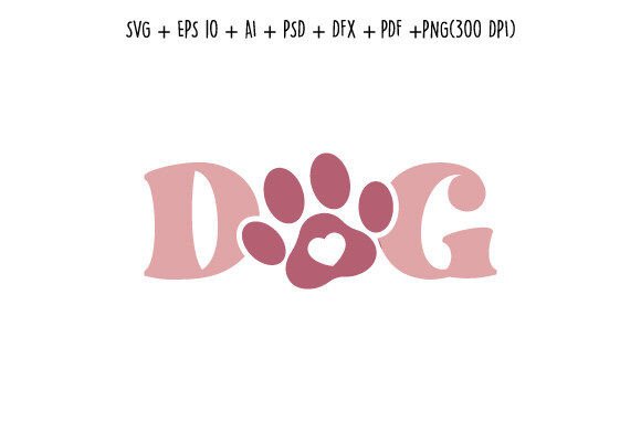 Dog SVG Design for T Shirt: Graphics & Crafts