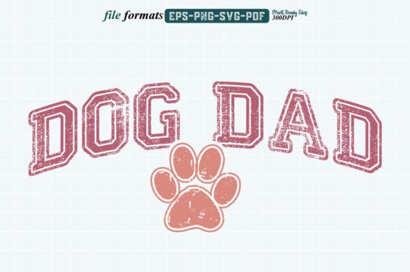 Dog SVG PNG Dog Dad – Graphics and Crafts