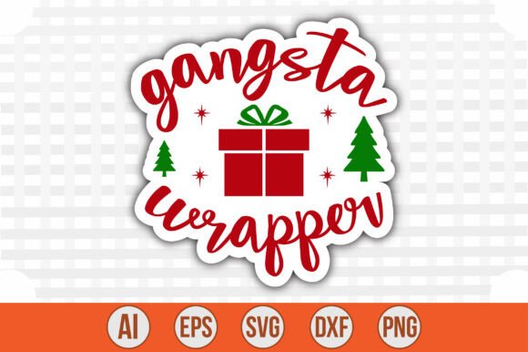 Gangsta Wrapper Sticker Graphics and Crafts