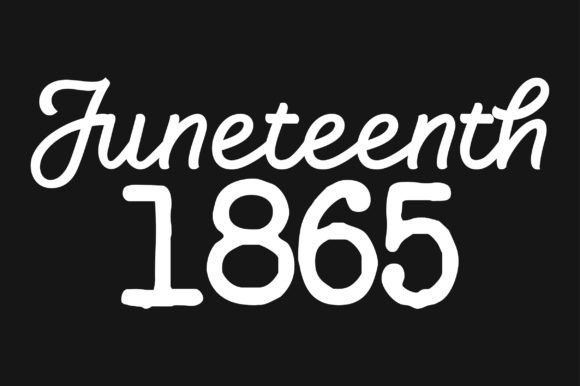 Juneteenth 1865 SVG Sublimation T-shirt Graphics