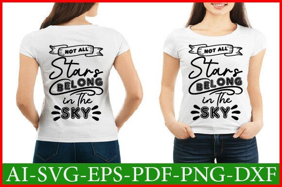 Not All Stars Belong in the Sky Svg: Graphics and Crafts for Creative Brands
