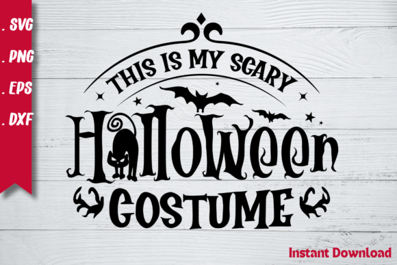 This is My Scary Halloween Costume Svg